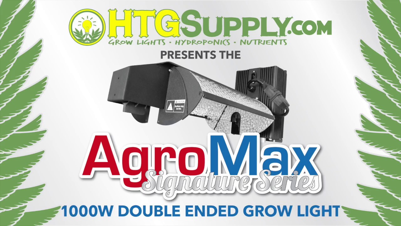 HTGSUPPLY Presents: The AgroMax Signature Series Double Ended 1000W Grow Light Unboxing