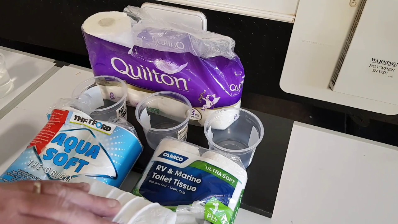 Caravan friendly toilet paper. What toilet paper can be used in a cassette toilet