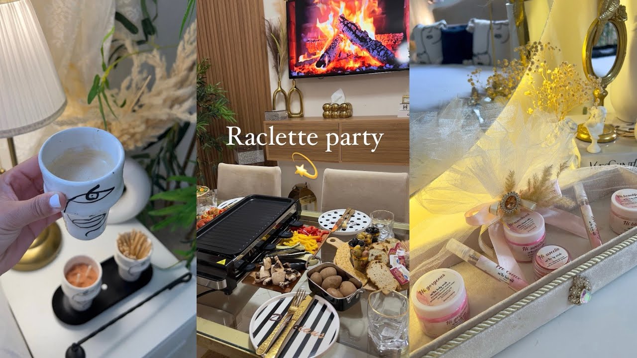 روتين يوم هادى✨نزولا عند طلبكم raclette party مع أسرتي 🫶🏻تغيير فغرفة نومي 💫مشتريات جديدة😍
