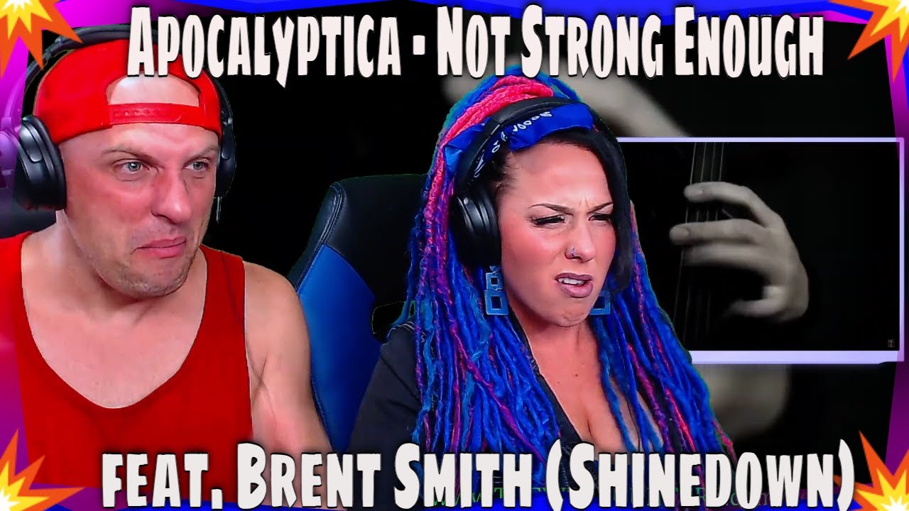 Apocalyptica feat. Brent Smith (Shinedown) - Not Strong Enough THE WOLF HUNTERZ REACTIONS