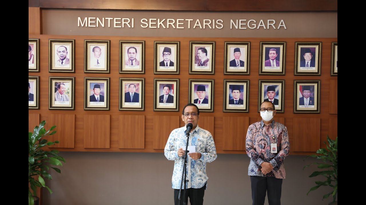 Keterangan Pers Mensesneg terkait perbaikan tata kelola Aset TMII, 7 April 2021