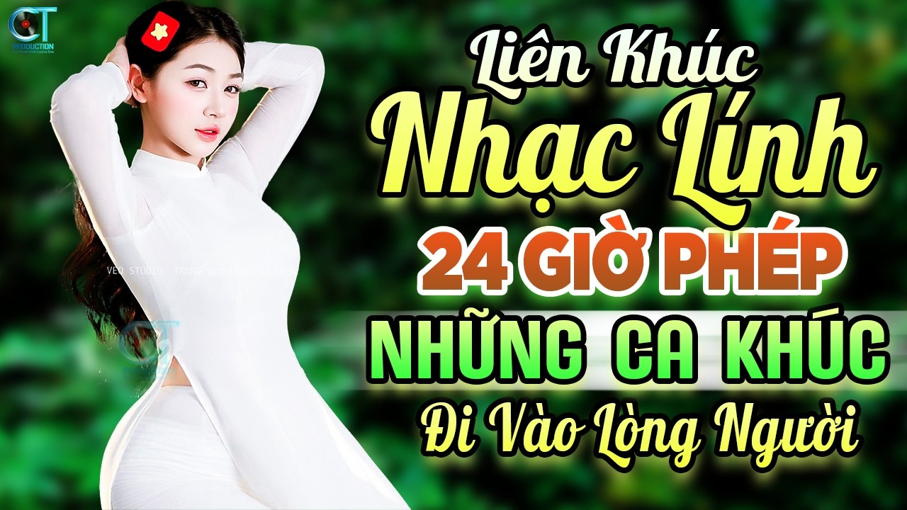 24 Giờ Phép, Viết Từ KBC ➤LK Nhạc Lính Xưa MỚI NHẤT 2026, Nhạc Xưa Nghe Cực Êm Tai - Hoàng Tuấn