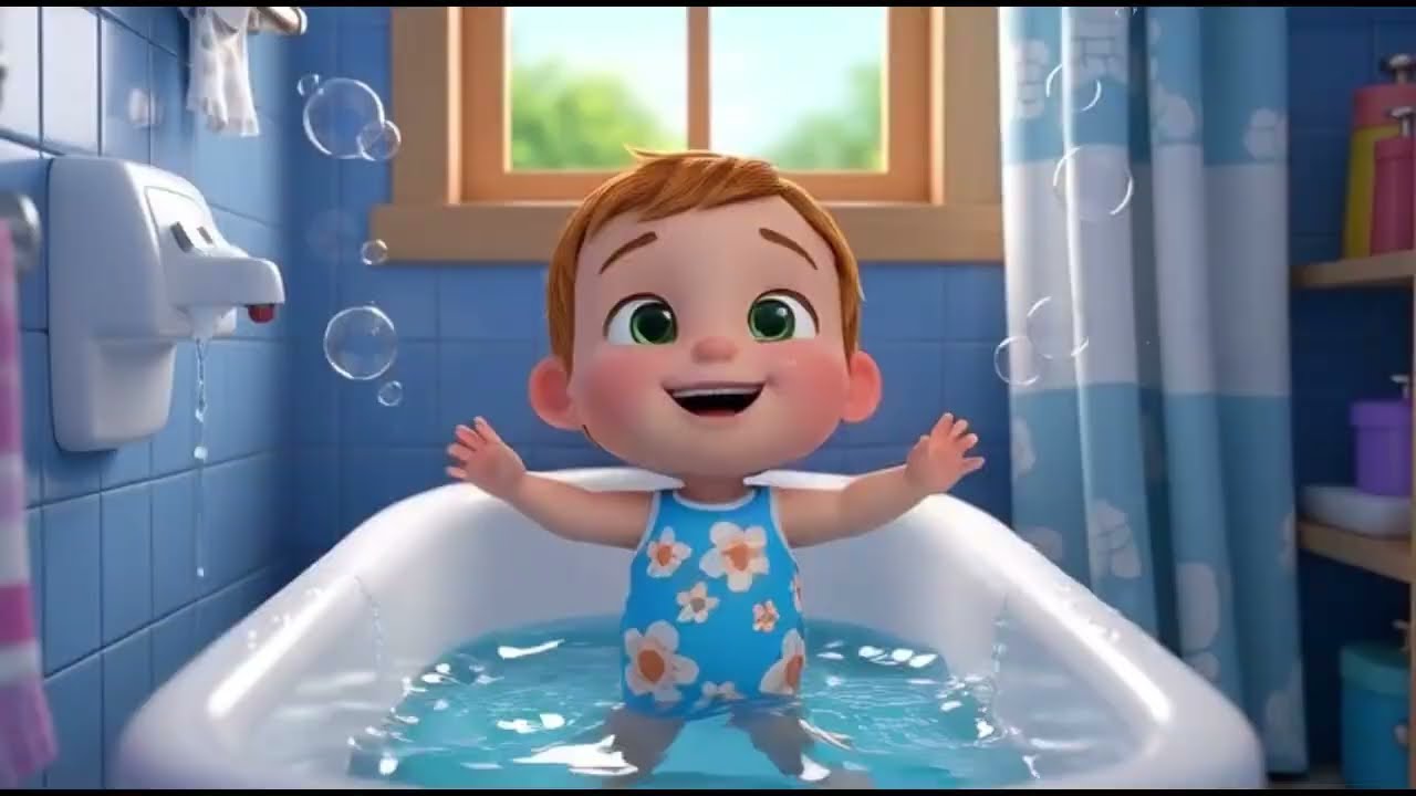 Chegou a Hora do Banho #HoraDoBanho #MusicaInfantil #YoutubeKids #MundoMusicalKids#MusicaParaBebes