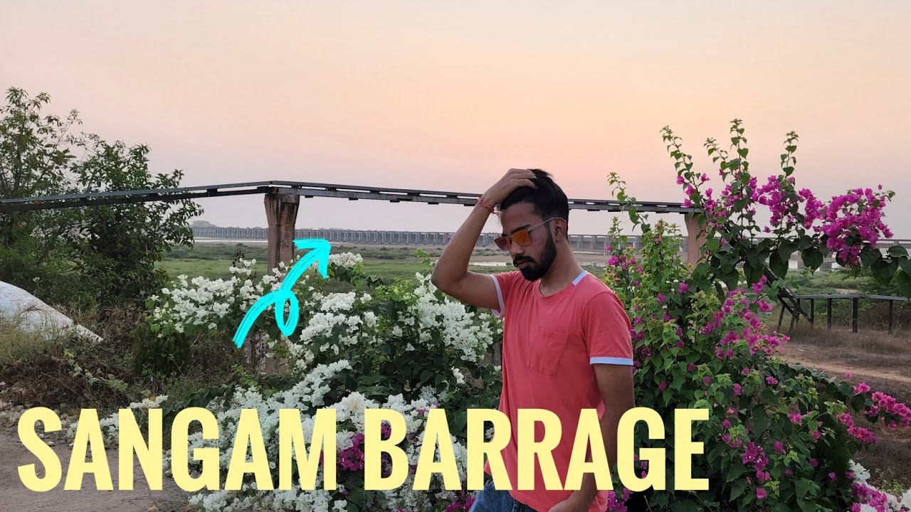SANGAM BARRAGE, NELLORE BEAUTIFUL SUNRISE #SANGAM BARRAGE WORK