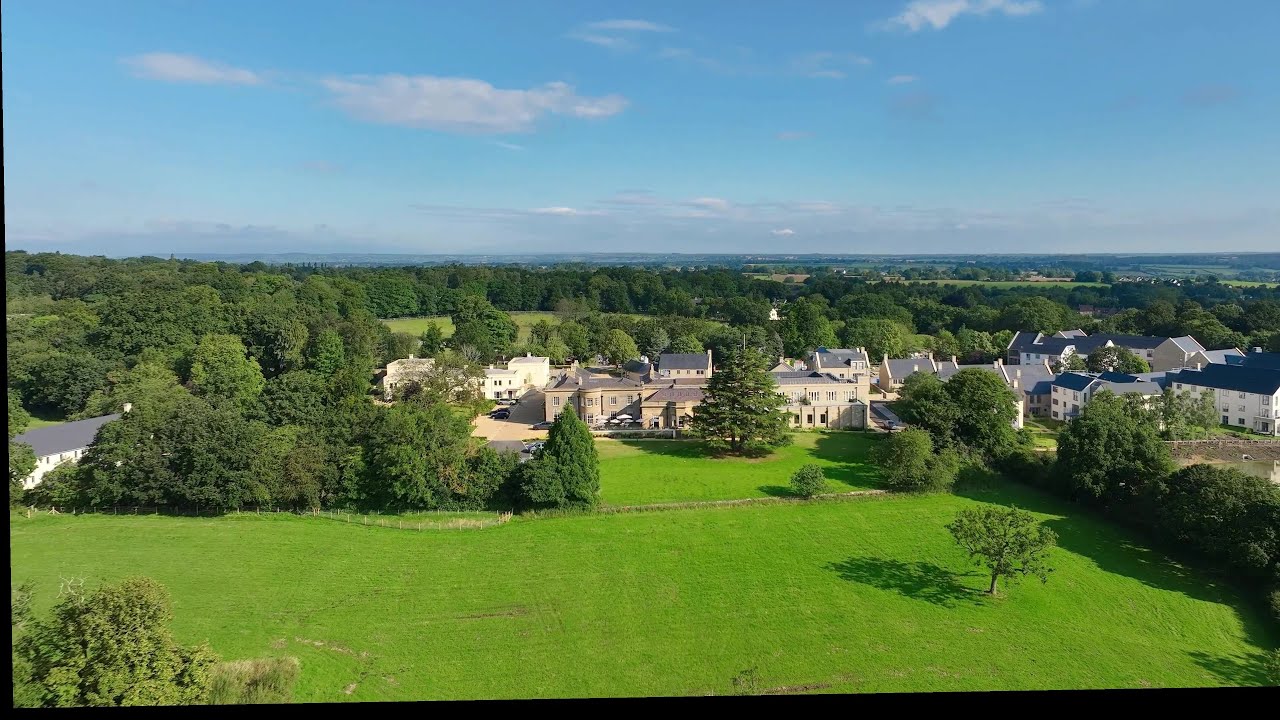 Audley Scarcroft Park by drone