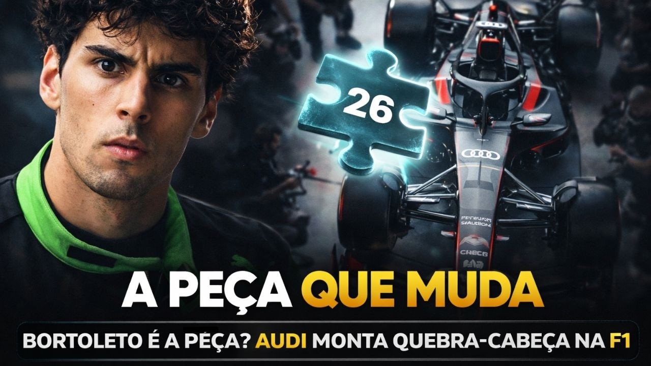 GABRIEL BORTOLETO É A PEÇA CENTRAL? AUDI CONSTRÓI A NOVA ERA NA FÓRMULA 1!