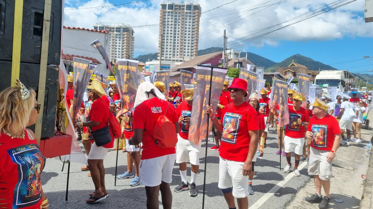 Brass to the World - Blow Mano Blow and Bliss on the road on Carnival Monday 