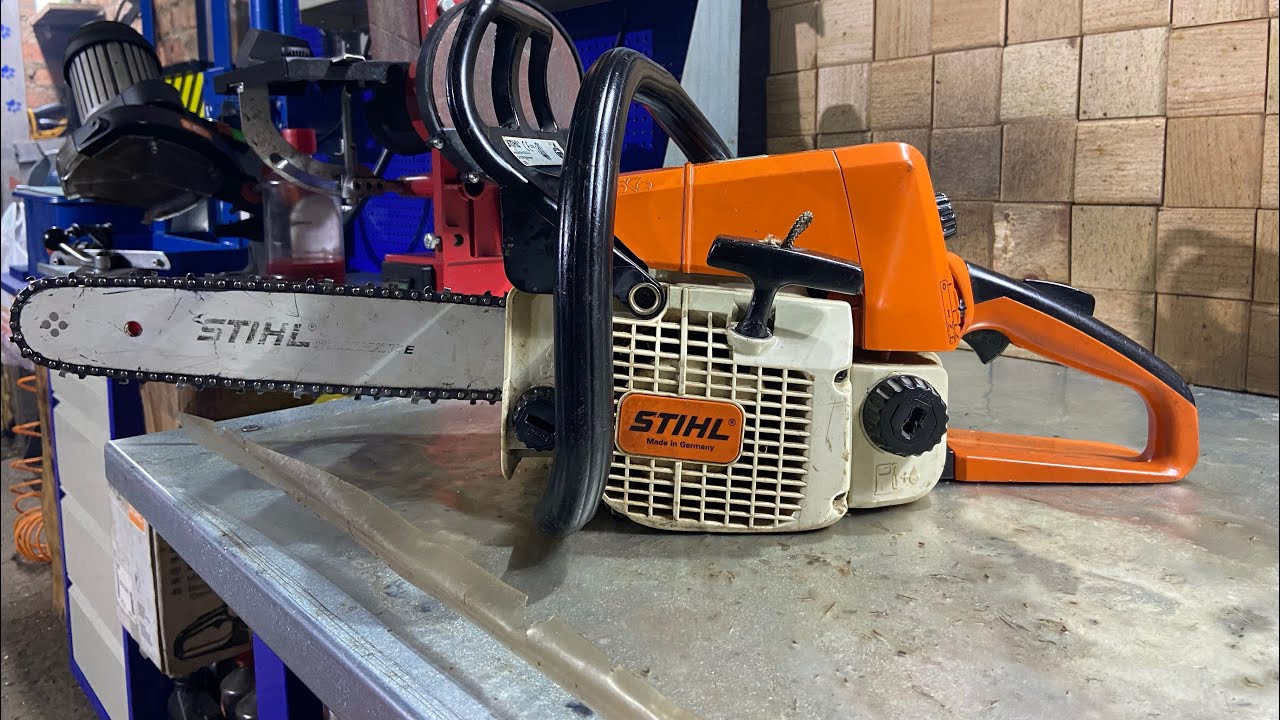 STIHL MS 025 2000г. Чуть не ушла на свалку. Ремонт.
