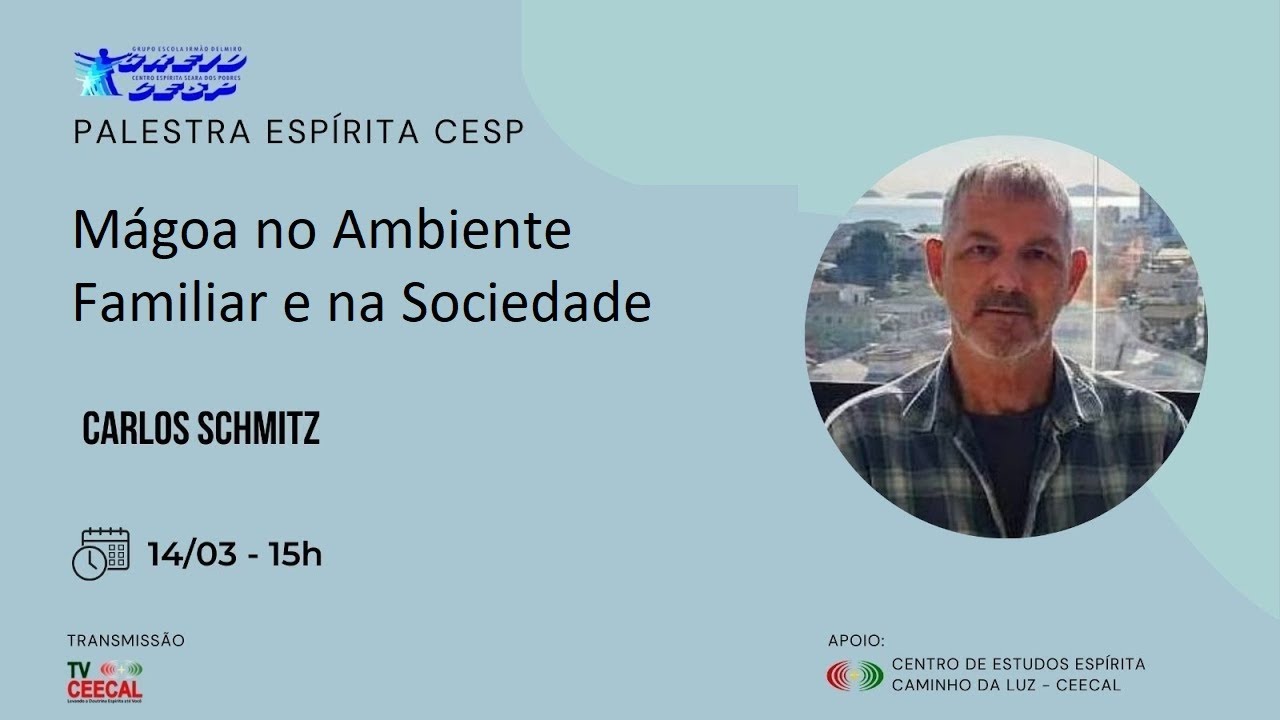 [CESP] M&aacute;goa na Fam&iacute;lia e Sociedade - Carlos Schmitz