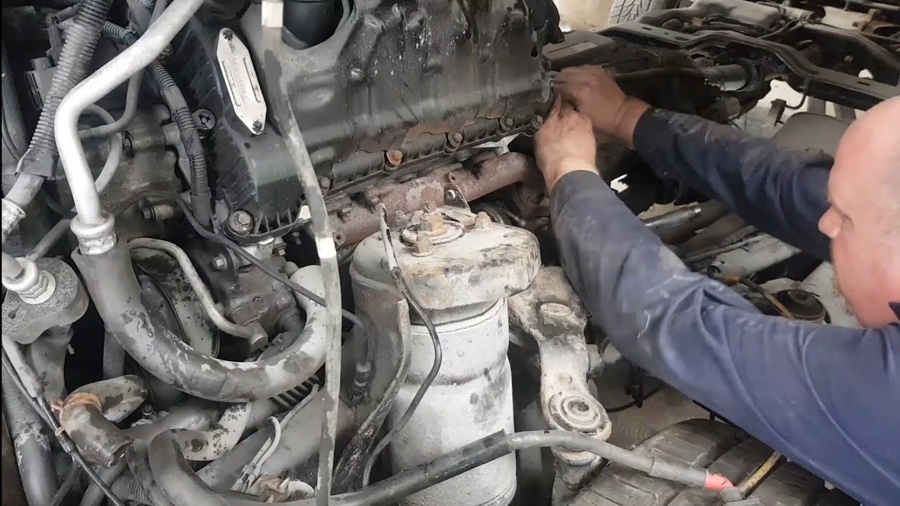 Range Rover Sport TDV8 Exhaust Manifold Gasket Replacement.