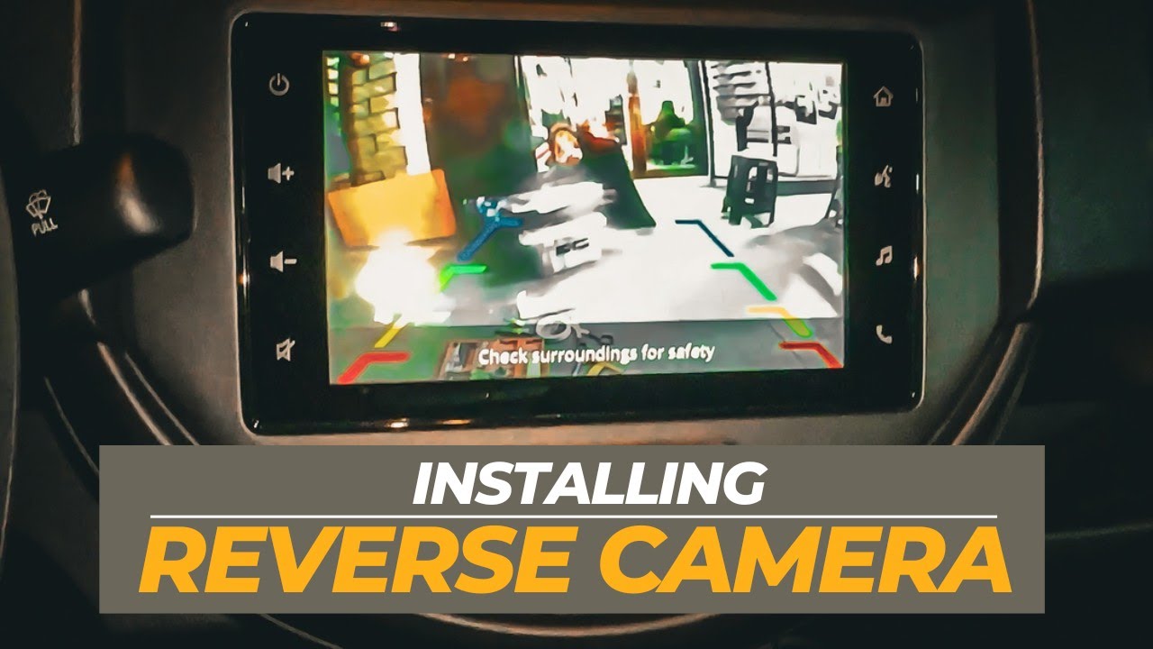 Installing Reverse Camera | SUZUKI S-PRESSO AGS