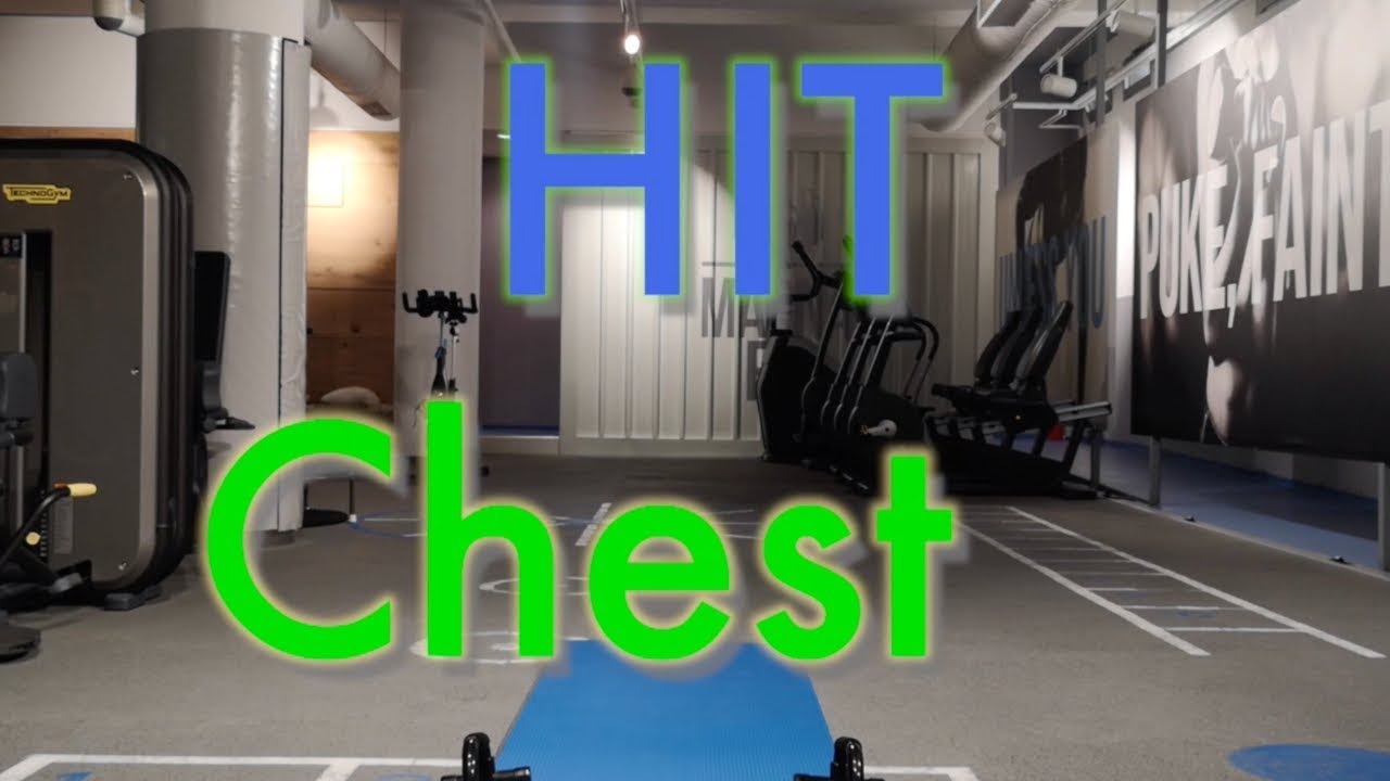 Intenzivan trening primarno za mišiće grudi 1 (HIT Chest, no equipment 1)