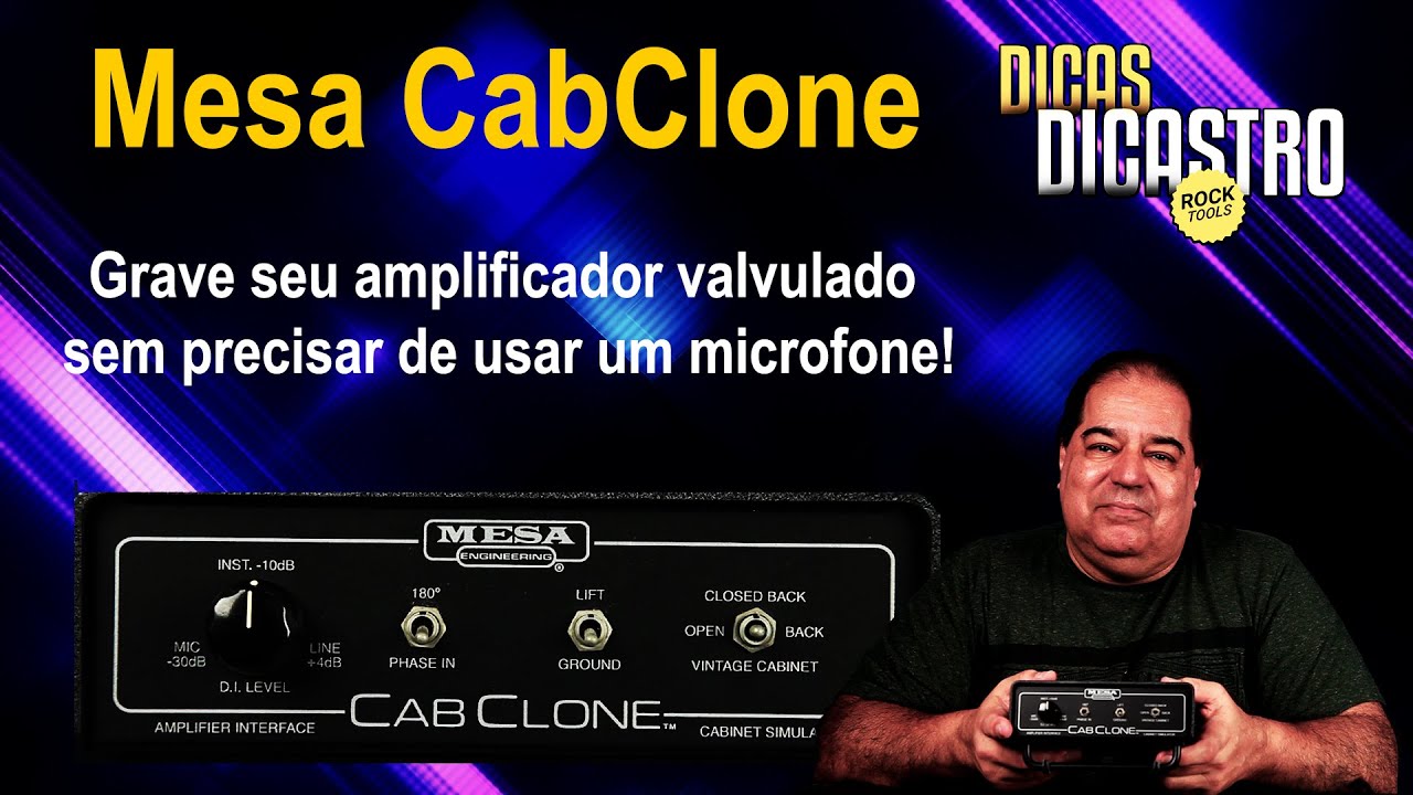 CabClone Mesa Boogie - Dicas Dicastro