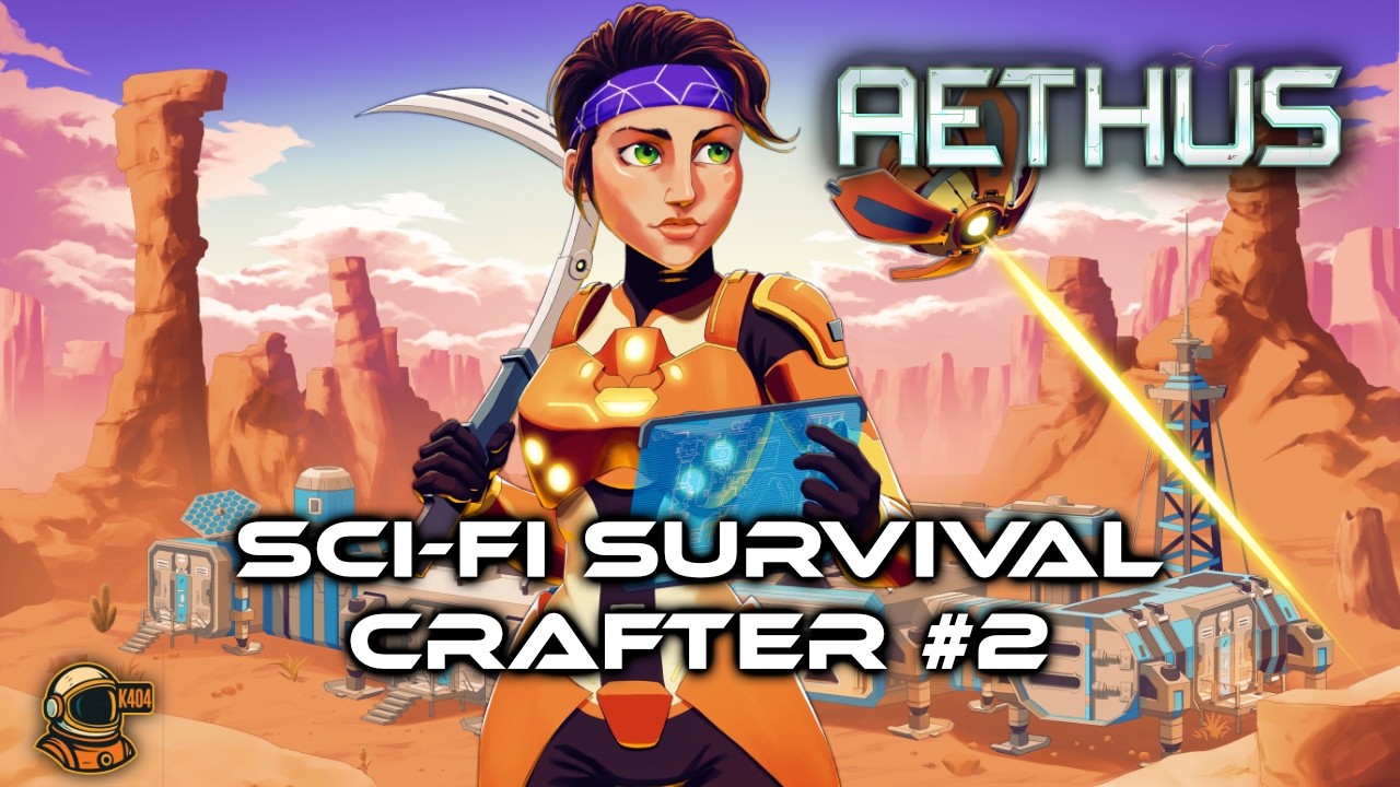 Sci-fi Survival-Crafter - Eksploruj, wydobywaj, udoskonalaj i wytwarzaj | dogrywka | AETHUS