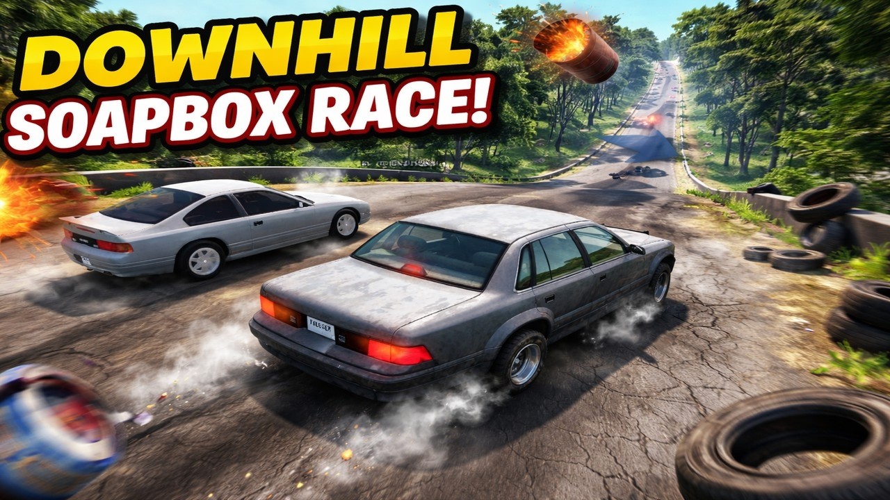 No Engines. Just Gravity. Downhill Chaos.