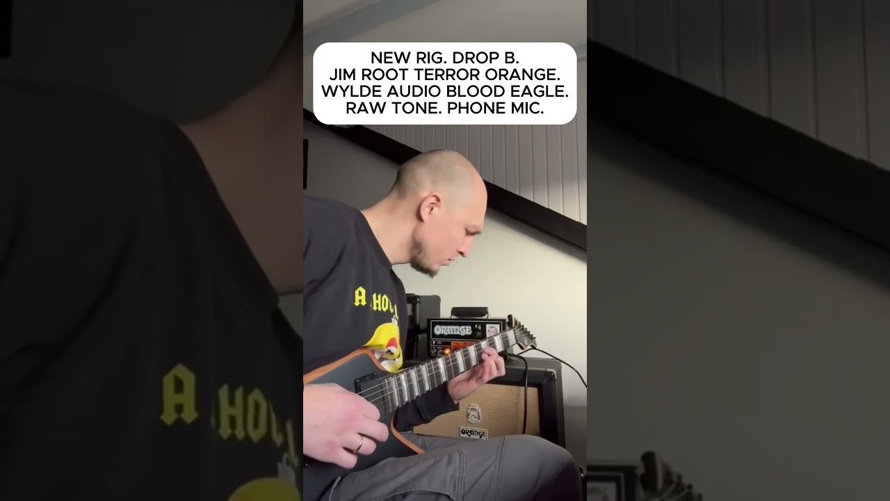 Jim Root × Zakk Wylde tones — raw Drop B riffs 