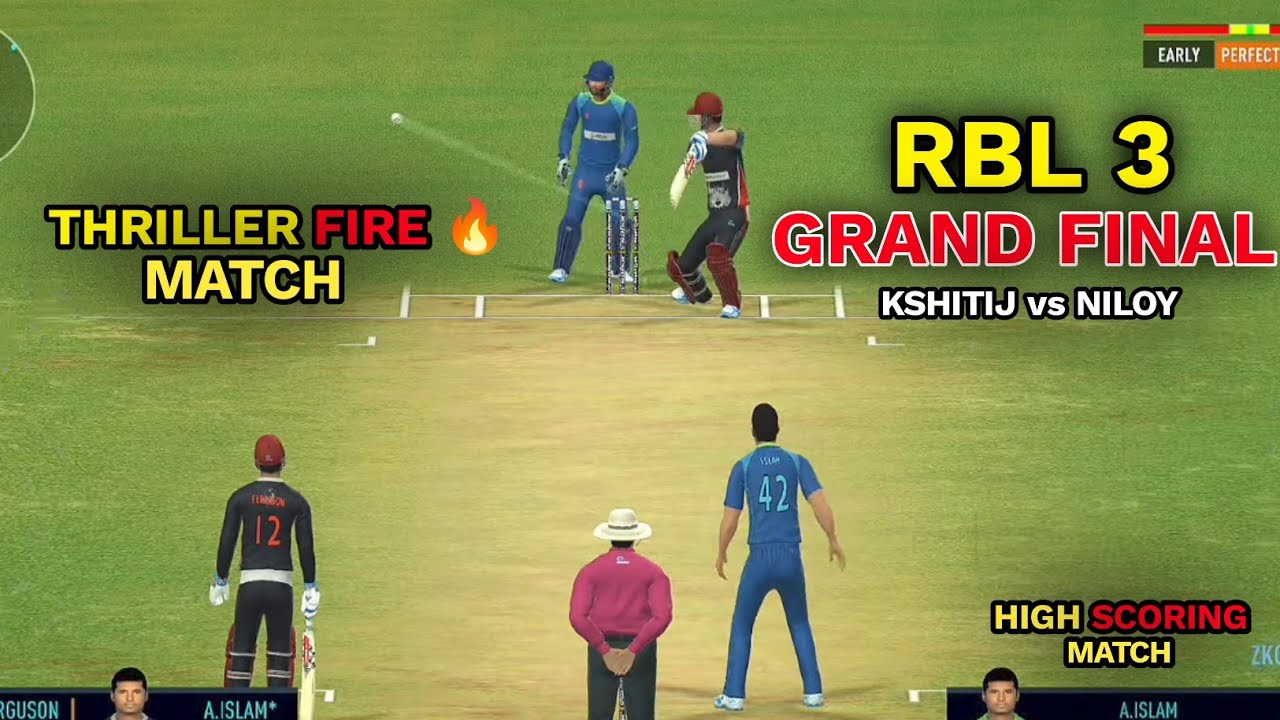 RBL Season 3 | KSHITIJ vs NILOY Damakedar Batting 🔥 #rc24