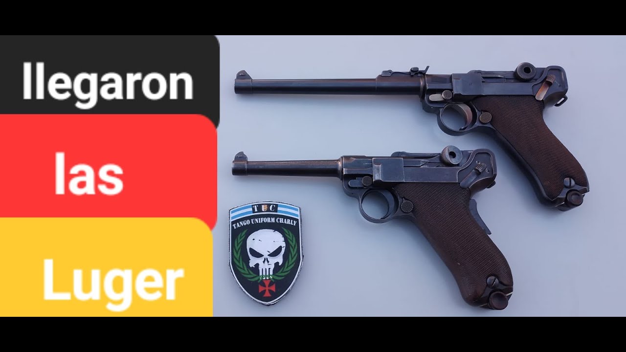 Simplemente Luger Parabellum! Modelo infanteria y artilleria.
