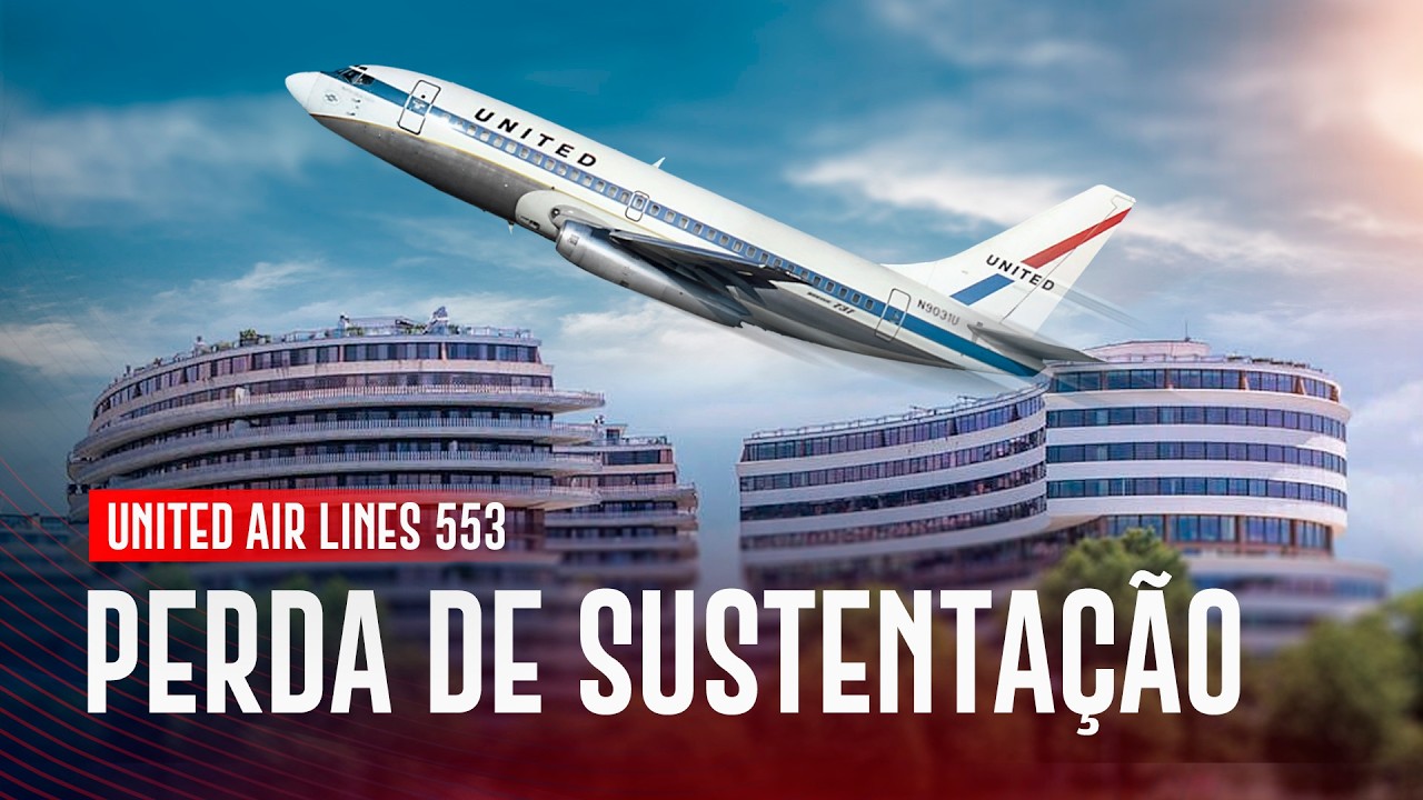United 553 - Pouso FATAL e TEORIAS DA CONSPIRAÇÃO | EP. 1276