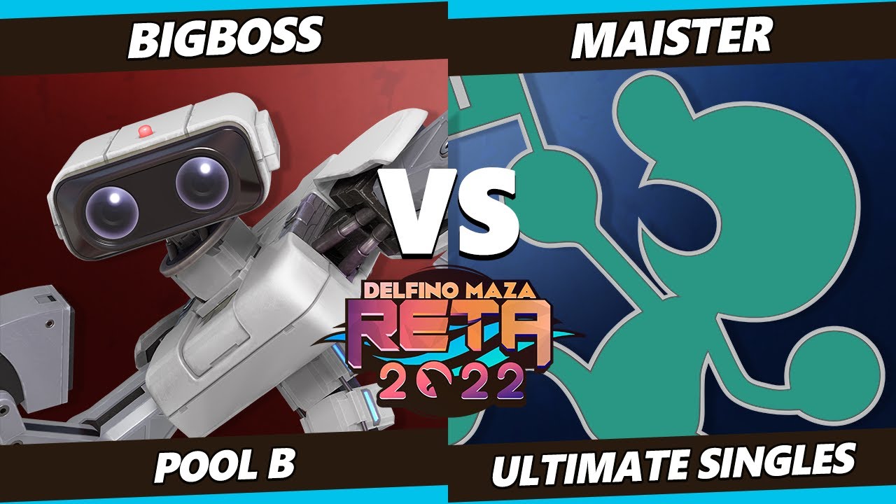 RETA 2022 - Maister (Game & Watch) Vs. BigBoss (ROB) SSBU Ultimate Tournament