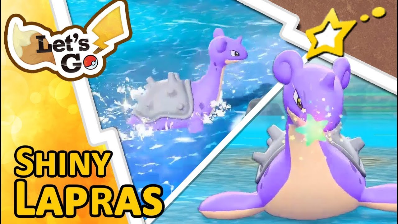 [LIVE!] Accidental Shiny Lapras while Shiny Hunting on Route 20! (Pokemon LGPE)