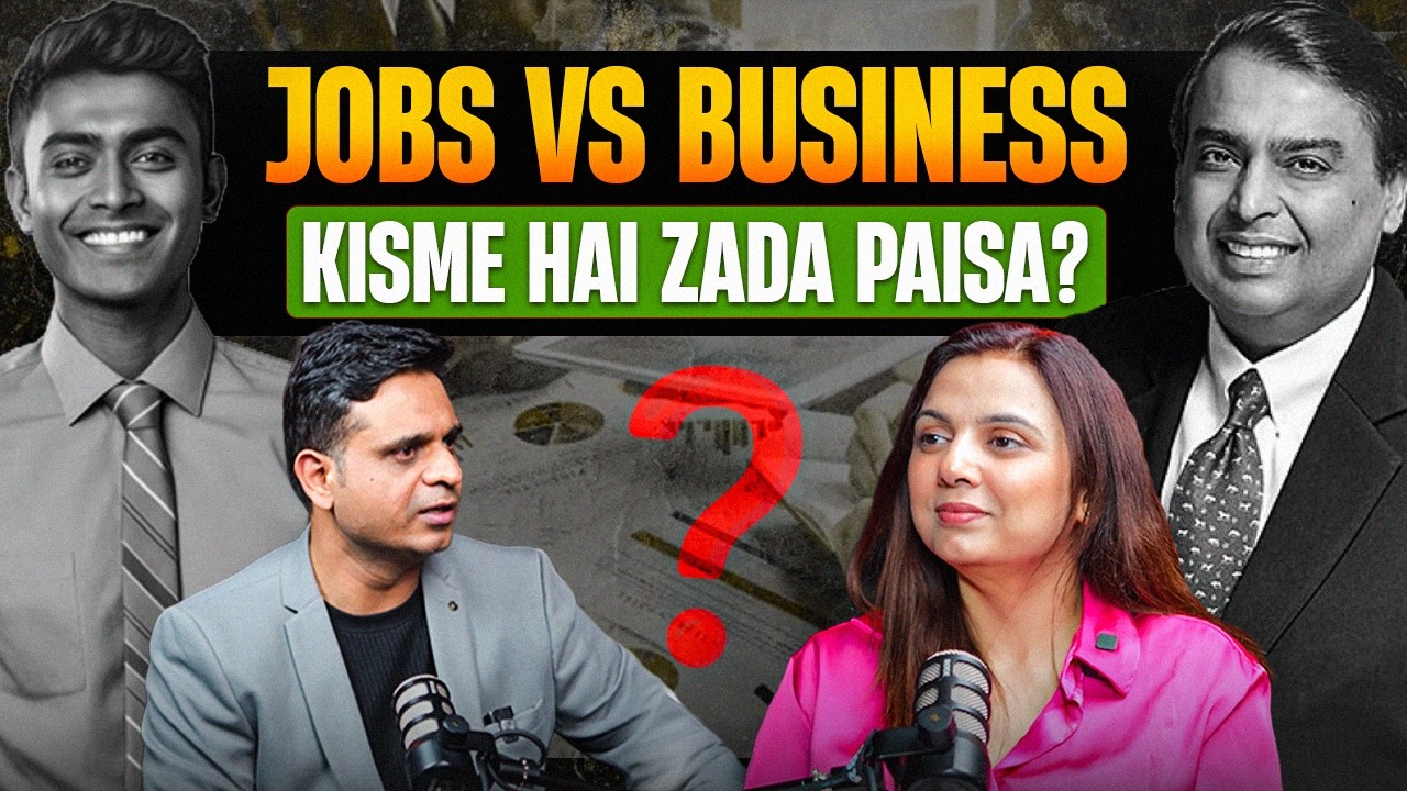 Why Jobs Keep You Broke & Business Builds Wealth? | Business vs Jobs | Ft. @risewithrahul