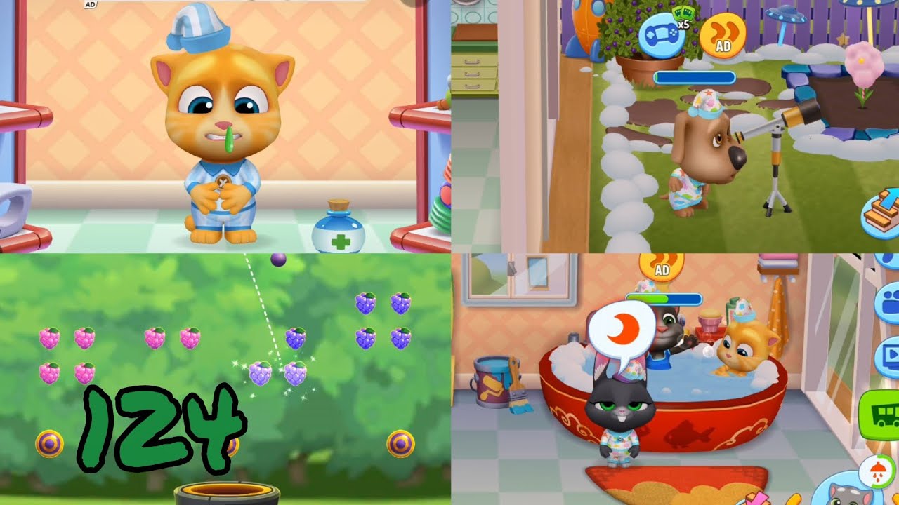 My Talking Tom Friends Android Gameplay Day 124