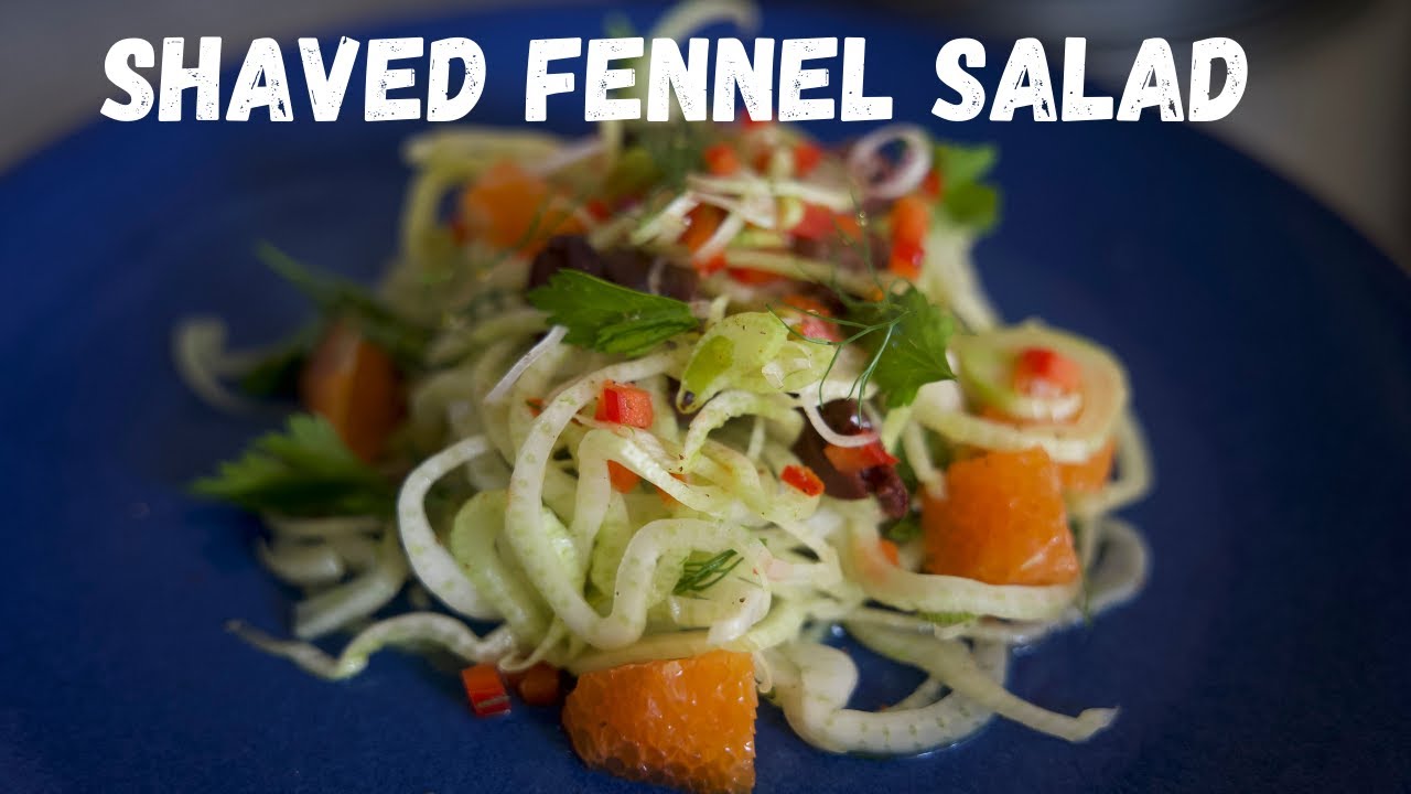 THE ABSOLUTE BEST FENNEL SALAD!!!   FENNEL, ORANGE, OLIVES AND LEMON