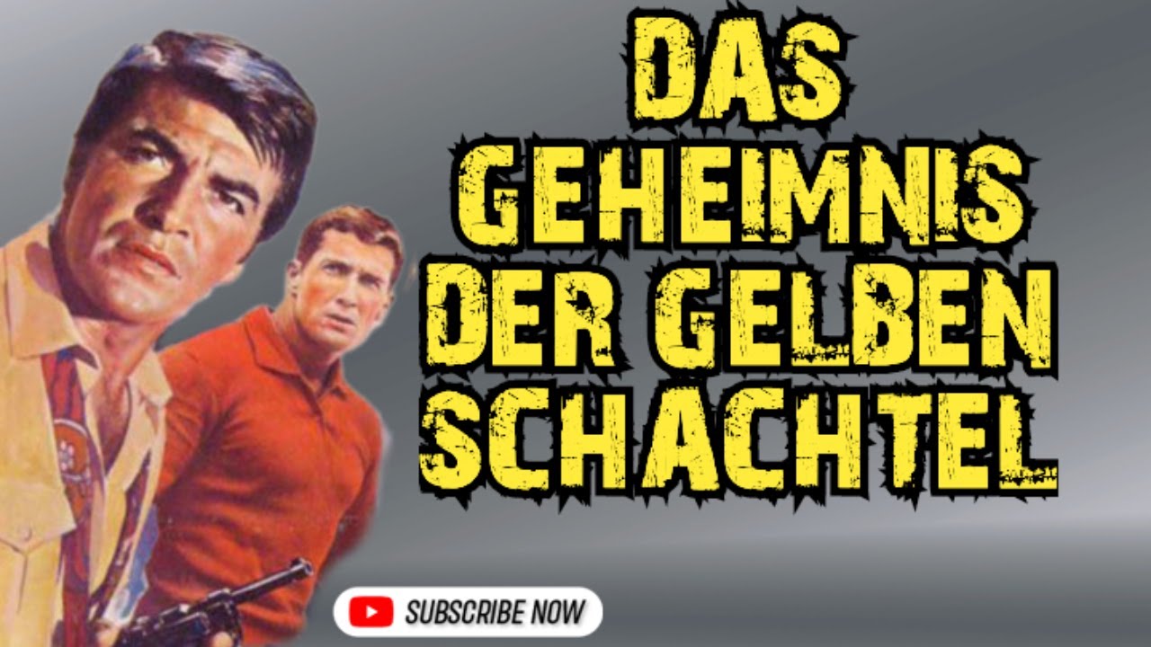 DAS GEHEIMNIS DER GELBEN SCHACHTEL  #krimihörspiel  #retro  HELLMUT LANGE