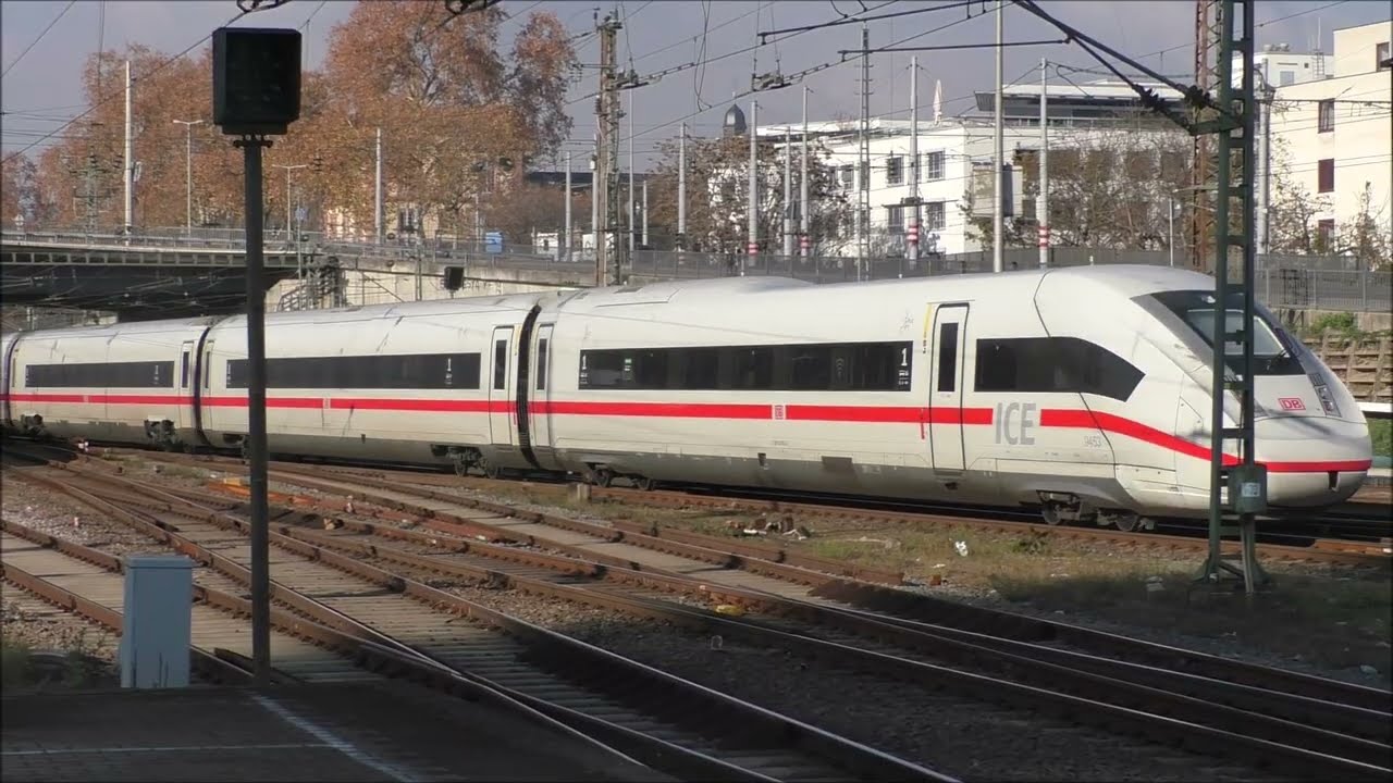 Zugspotting Mannheim Hbf Westseite 22.11.25