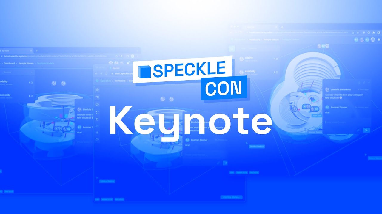 SpeckleCon 2023 Keynote