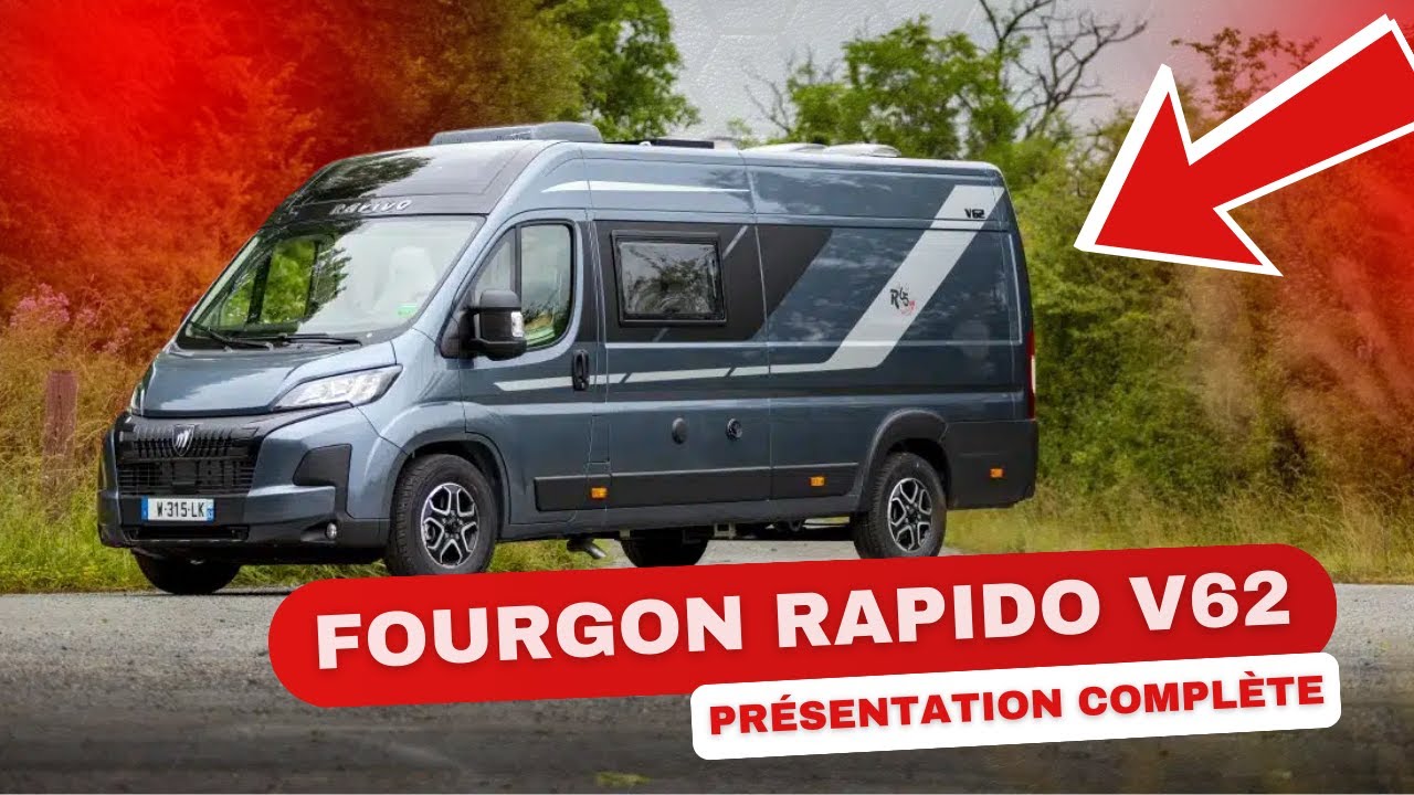 RAPIDO V62 – Edition 65ème Anniversaire | Le Fourgon Compact Premium qui Monte en Gamme !