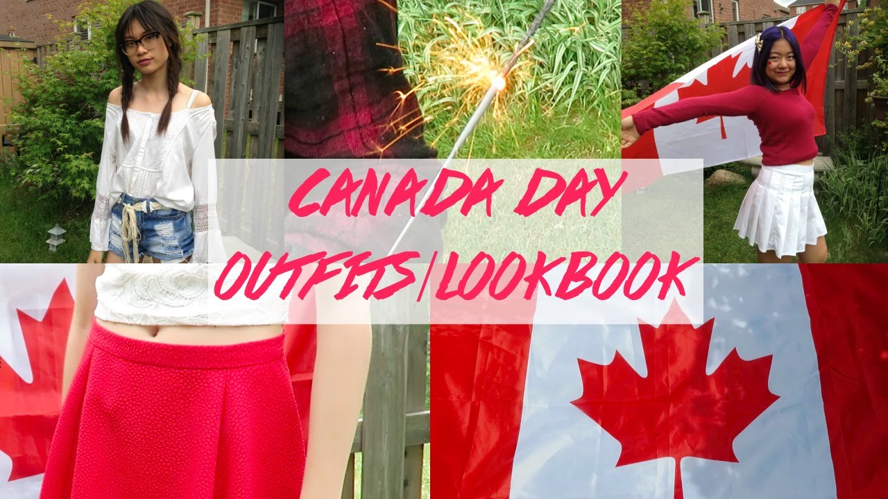 Canada Day Outfits/Lookbook