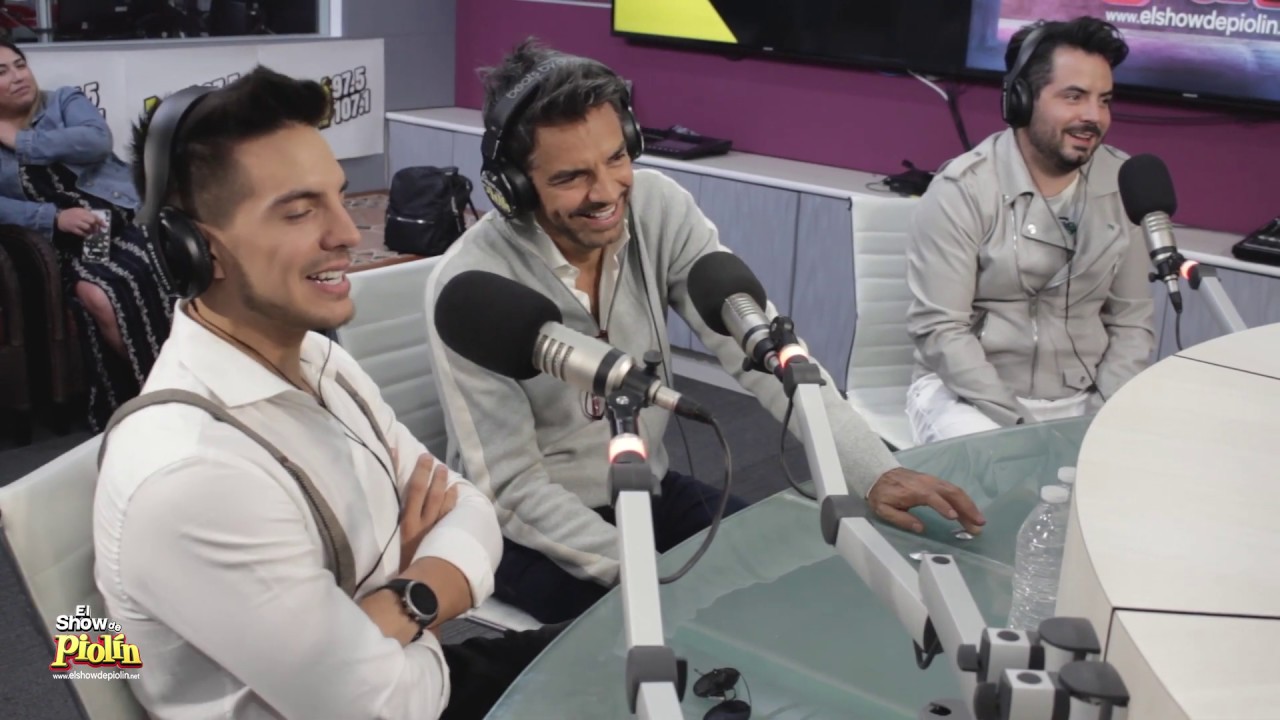 Exclusiva Eugenio Derbez dice porque lloraron sus hijos Vadhir y José Eduardo en el Show de Piolin