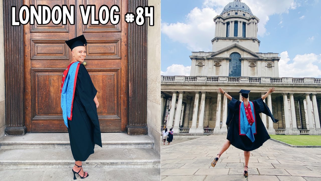 MY GRADUATION DAY (FINALLY)!! | UNIVERSITY OF GREENWICH // London Vlog #84