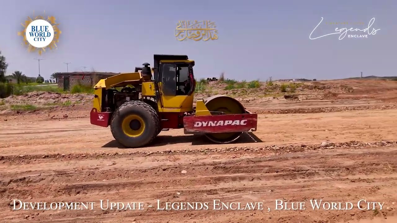 Alhamdulilah - Development in Full Swing @ Legends Enclave, Blue World City.