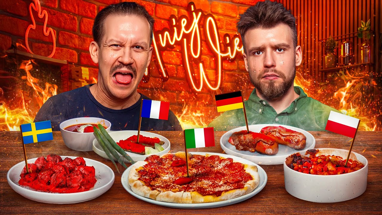 Test NAJOSTRZEJSZYCH Dań Europy
