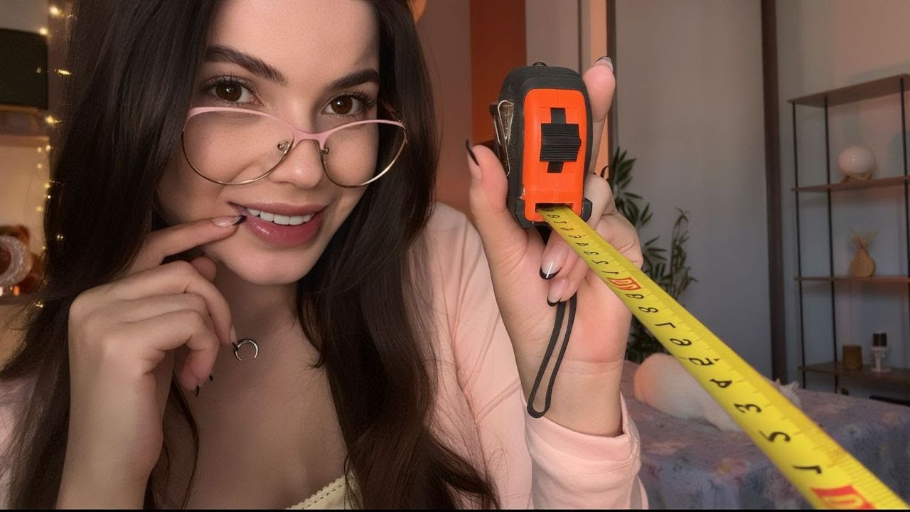 ASMR Tirando Suas Medidas de Corpo Inteiro📐🦶👃🦵