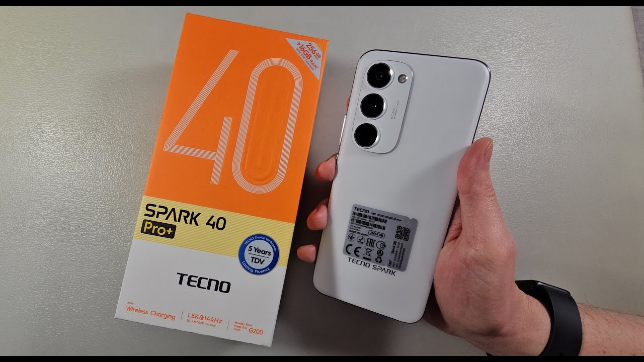 ОБЗОР TECNO SPARK 40 PRO PLUS 8/256GB ПЛЮСЫ И МИНУСЫ