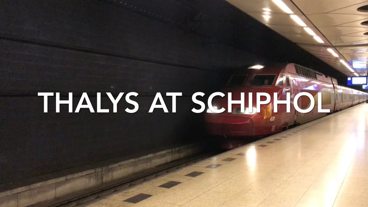 TGV Thalys At Schiphol Station