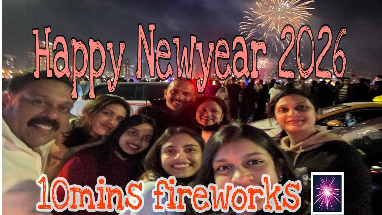 Happy Newyear 2026😍Thank you 2025😍Niya Nyshil Vlog ✌️