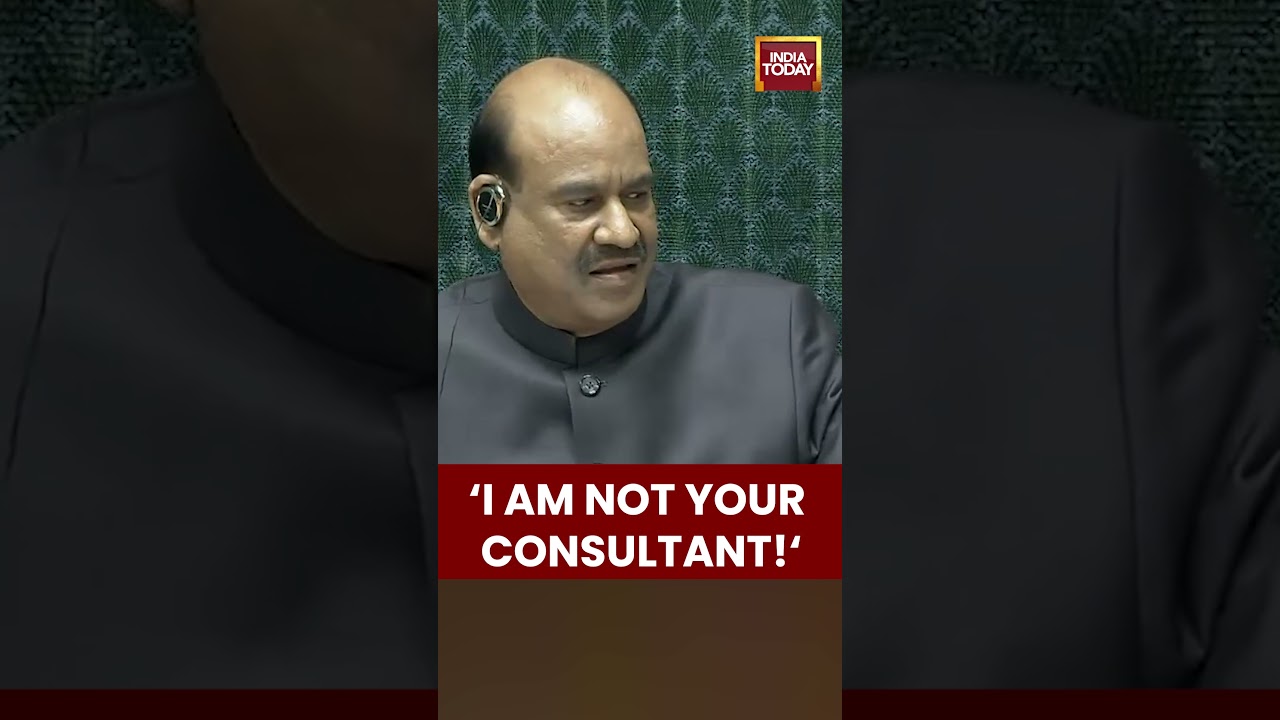 Om Birla Slams Rahul Gandhi Over a Comment 'Tell me What to Speak'  #loksabha #rahulgandhi