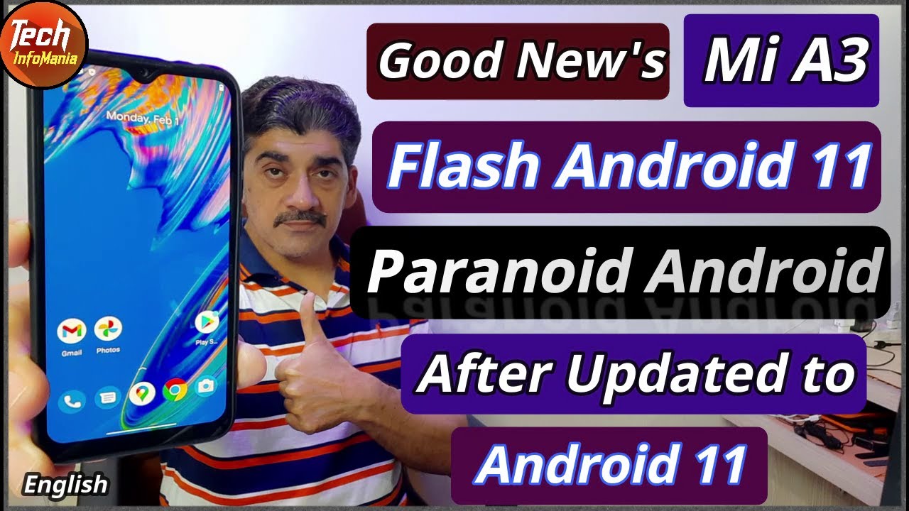 Установка Paranoid Android Ruby на Xiaomi Mi A3 с Android 11