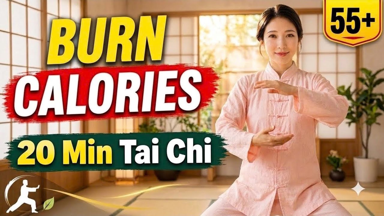 Weight Loss Feels Impossible? 🔥 20-Min Tai Chi to Burn Belly Fat | 50+