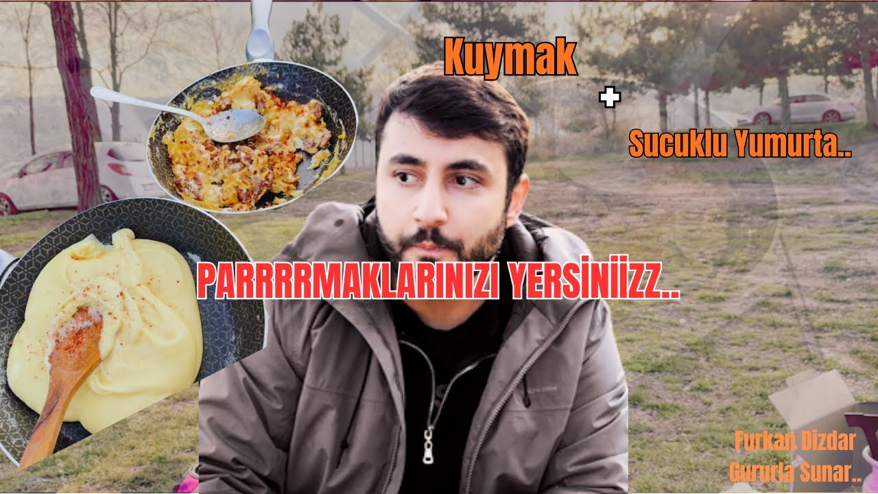 Soğukta Gölde Kahvaltıı | Kuymak + Sucuklu Yumurta
