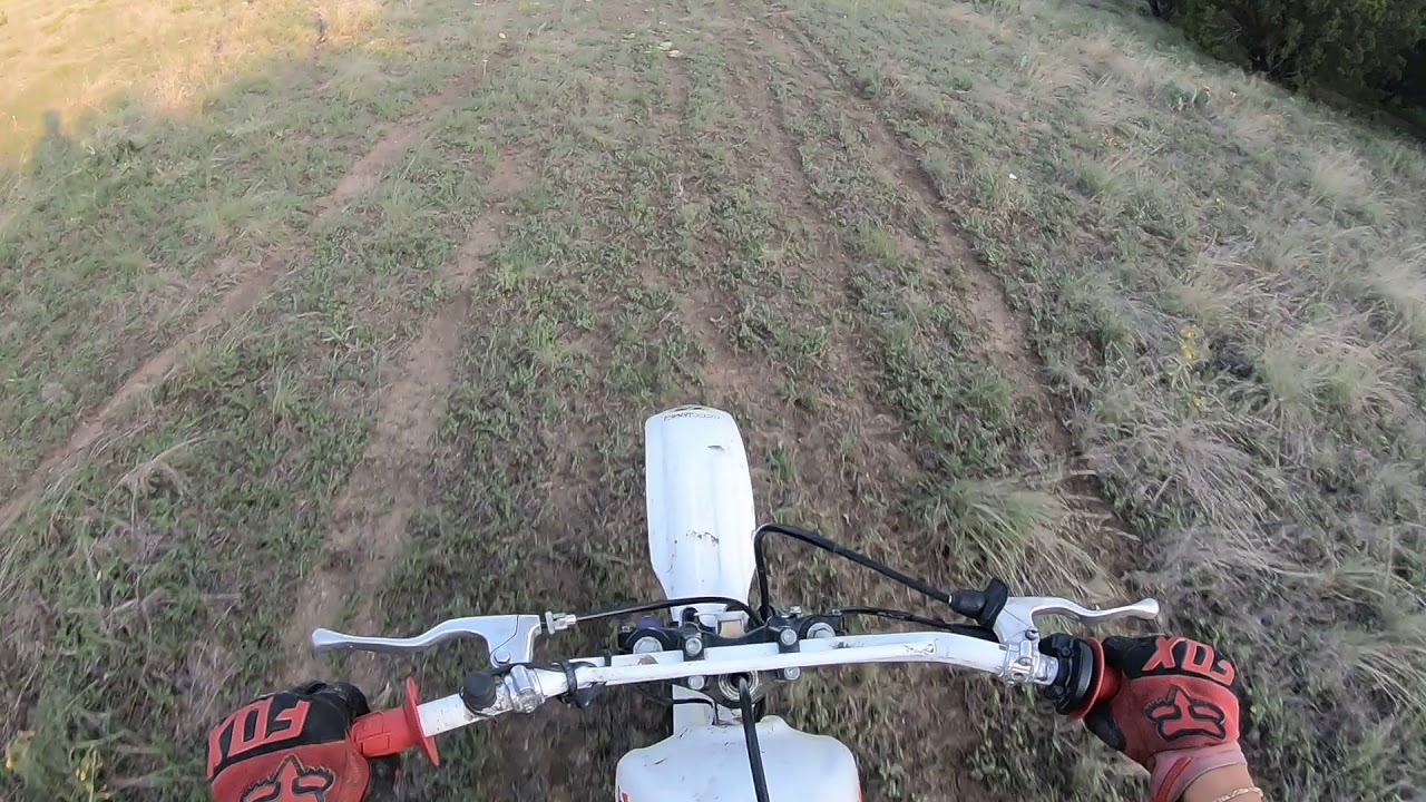 Honda XR80 Trail Riding