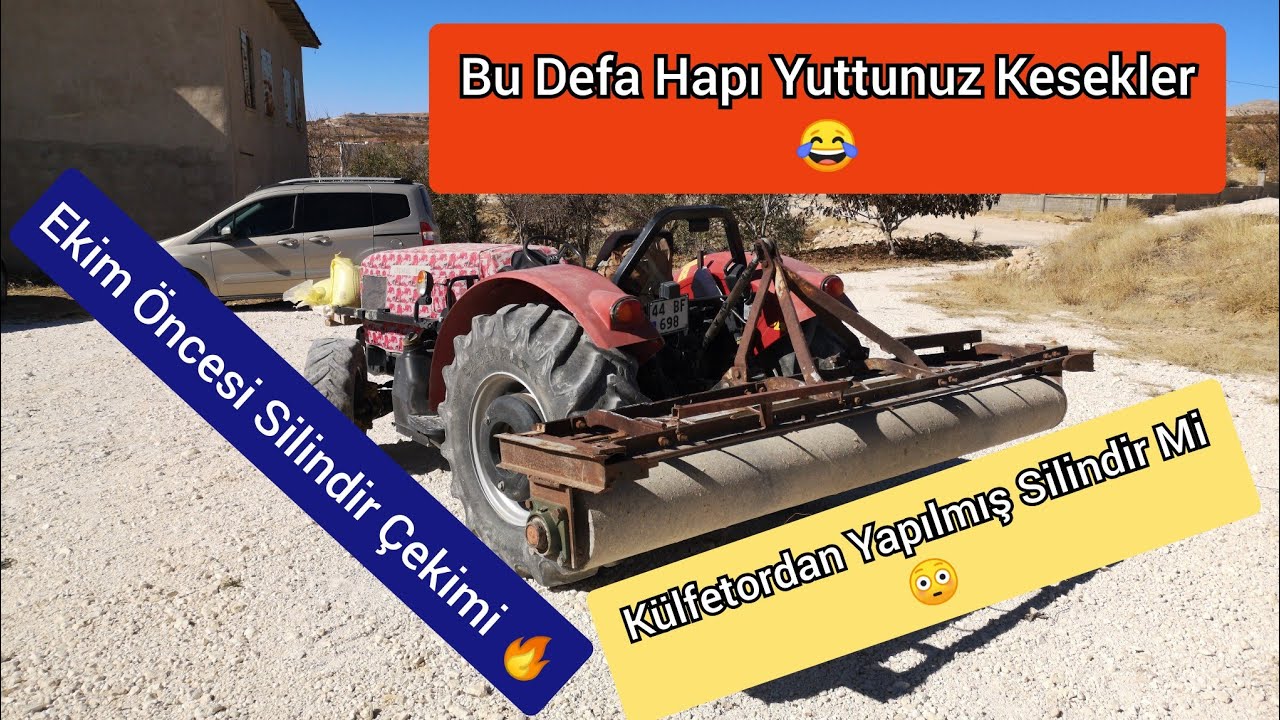 Silindir (Merdane) Böyle Çekilir🔥| Hapı Yuttunuz Kesekler 😂|#tümosan #gopro #masseyferguson #malatya