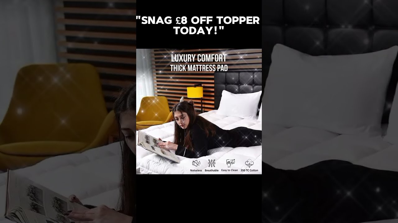 #SleepBetter #MattressTopper #SleepComfort #fok