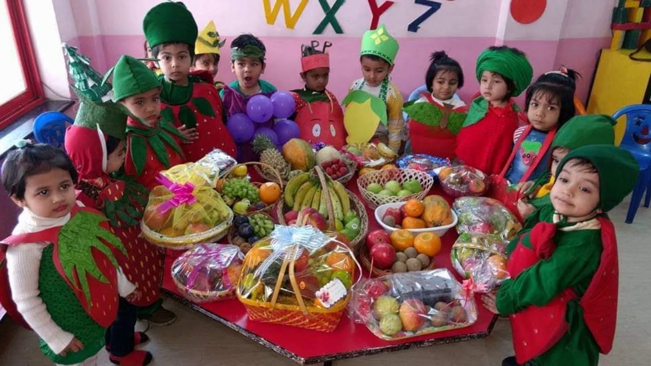 Fruit Day Celebration Daffodils Nursery School