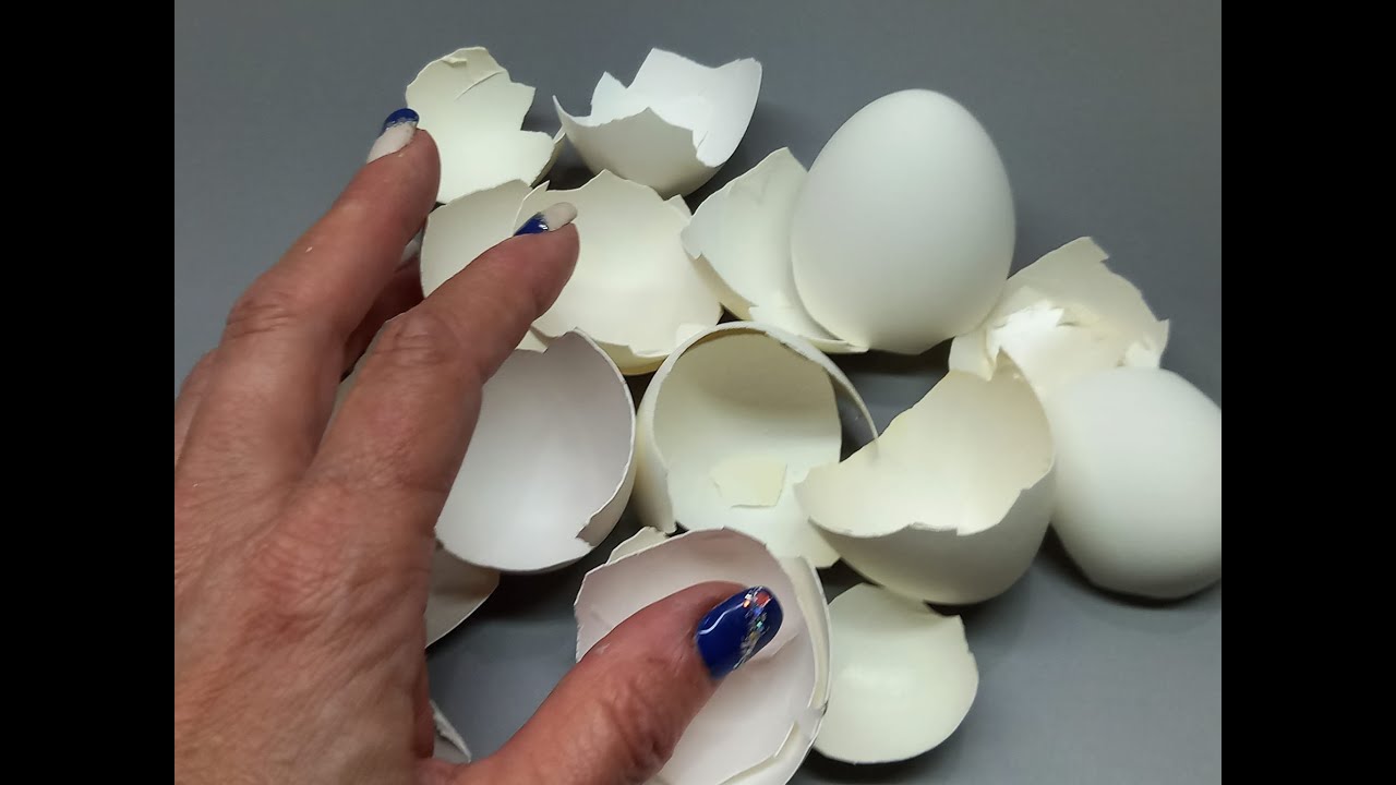 RECICLADO con cascaras de HUEVO. Nueva tecnica!! eggshell recycled